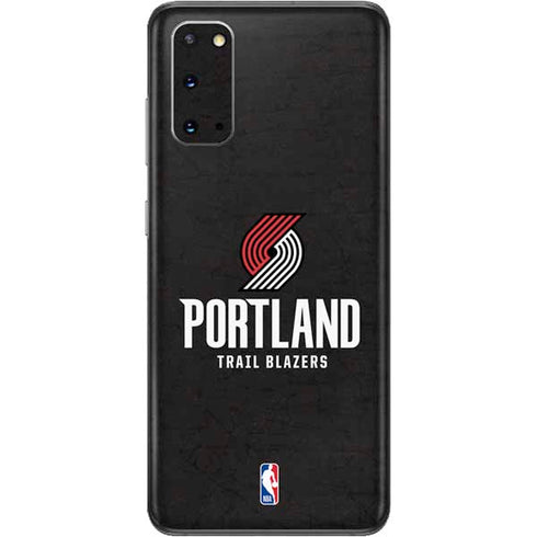 NBA Portland Trail Blazers Distressed Galaxy S20 Skin
