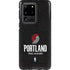 NBA Portland Trail Blazers Distressed Galaxy S20 Ultra 5G Pro Case
