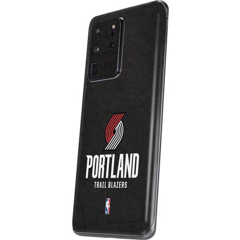 NBA Portland Trail Blazers Distressed Galaxy S20 Ultra 5G Skin