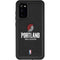 NBA Portland Trail Blazers Distressed Galaxy S20 Waterproof Case