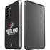 NBA Portland Trail Blazers Distressed Galaxy S21 5G Pro Case