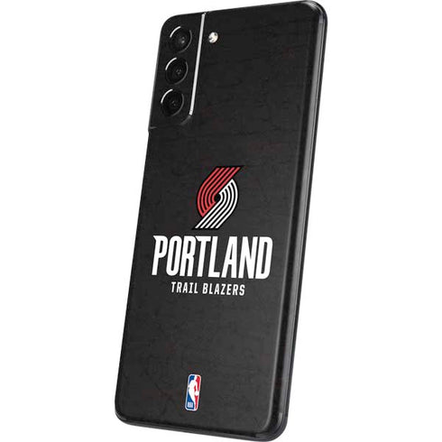 NBA Portland Trail Blazers Distressed Galaxy S21 5G Skin