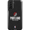 NBA Portland Trail Blazers Distressed Galaxy S21 FE Pro Case