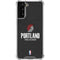 NBA Portland Trail Blazers Distressed Galaxy S21 Plus 5G Clear Case