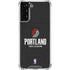 NBA Portland Trail Blazers Distressed Galaxy S21 Plus 5G Clear Case