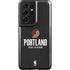 NBA Portland Trail Blazers Distressed Galaxy S21 Ultra 5G Pro Case