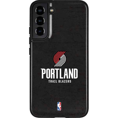 NBA Portland Trail Blazers Distressed Galaxy S22 Plus Pro Case