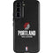 NBA Portland Trail Blazers Distressed Galaxy S22 Pro Case