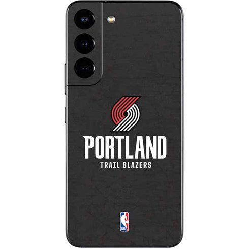 NBA Portland Trail Blazers Distressed Galaxy S22 Skin