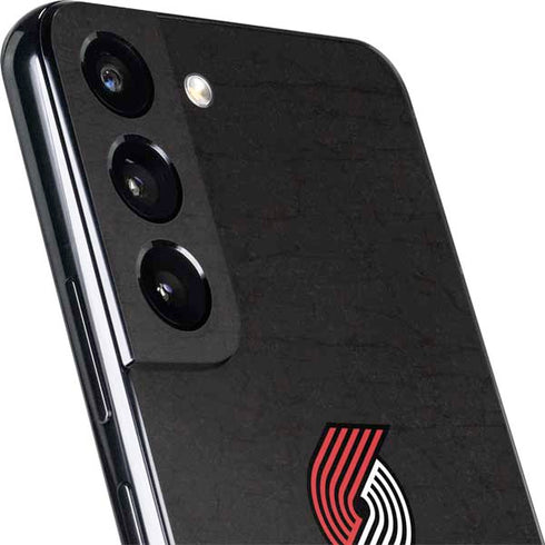 NBA Portland Trail Blazers Distressed Galaxy S22 Skin