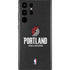 NBA Portland Trail Blazers Distressed Galaxy S22 Ultra Skin