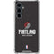 NBA Portland Trail Blazers Distressed Galaxy S23 FE Clear Case