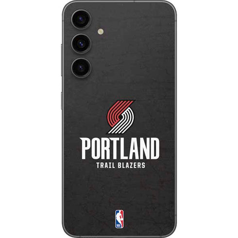 NBA Portland Trail Blazers Distressed Galaxy S23 FE Skin