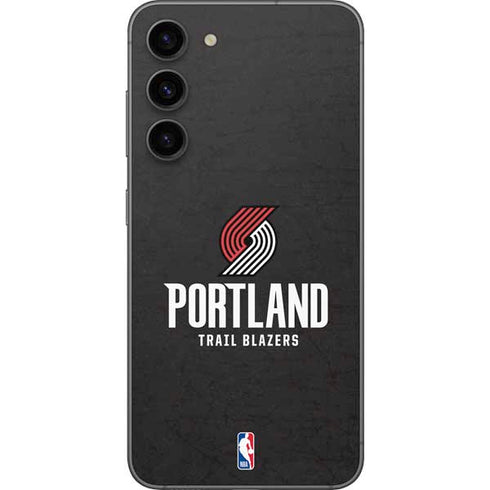 NBA Portland Trail Blazers Distressed Galaxy S23 Plus Skin