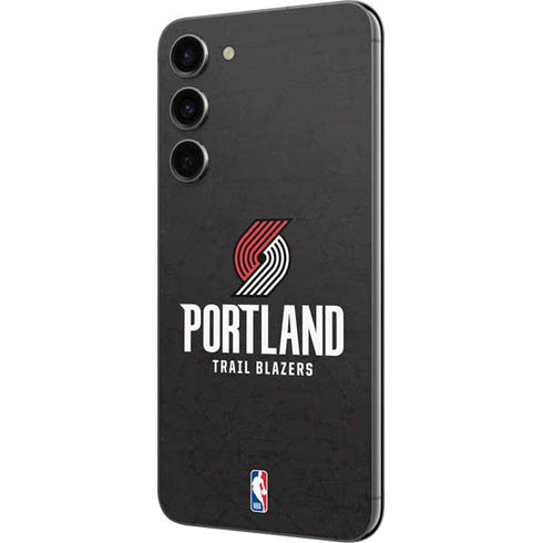 NBA Portland Trail Blazers Distressed Galaxy S23 Plus Skin