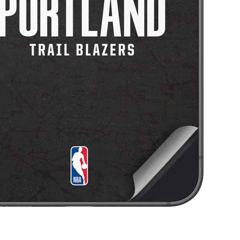 NBA Portland Trail Blazers Distressed Galaxy S23 Plus Skin
