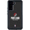 NBA Portland Trail Blazers Distressed Galaxy S23 Plus Waterproof Case