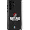 NBA Portland Trail Blazers Distressed Galaxy S24 Ultra Impact Case