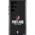 NBA Portland Trail Blazers Distressed Galaxy S24 Ultra Impact Case