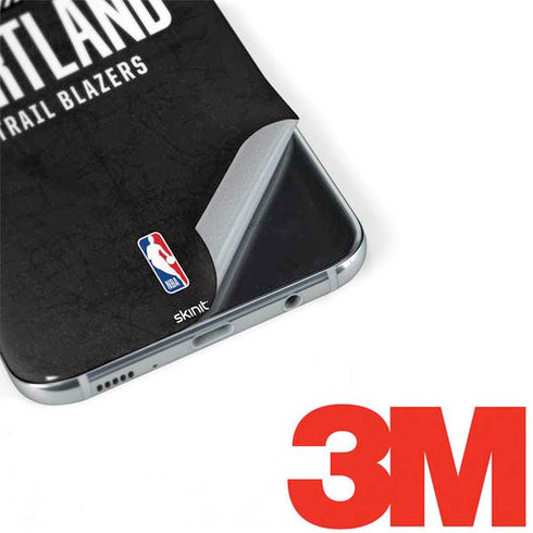 NBA Portland Trail Blazers Distressed Galaxy S8 Skin