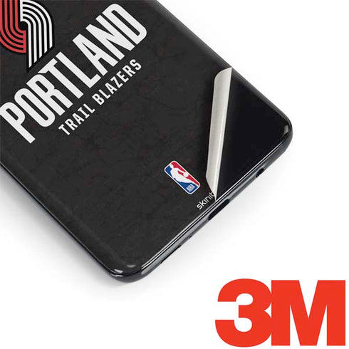 NBA Portland Trail Blazers Distressed Galaxy S9 Skin