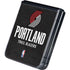NBA Portland Trail Blazers Distressed Galaxy Z Flip5 5G Skin