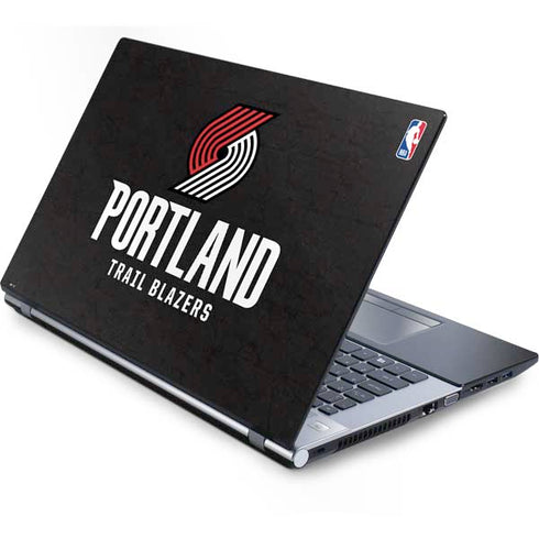 NBA Portland Trail Blazers Distressed Generic Laptop Skin