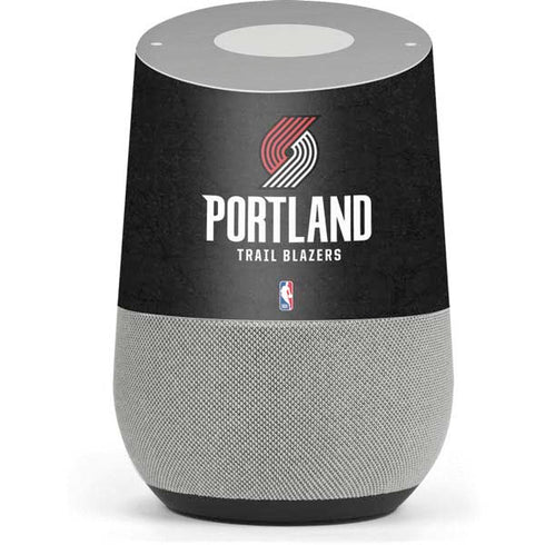 NBA Portland Trail Blazers Distressed Google Home Skin