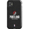 NBA Portland Trail Blazers Distressed iPhone 11 Impact Case