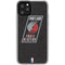 NBA Portland Trail Blazers Distressed iPhone 11 Pro Clear Case