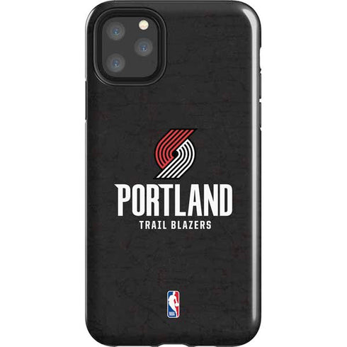 NBA Portland Trail Blazers Distressed iPhone 11 Pro Max Impact Case