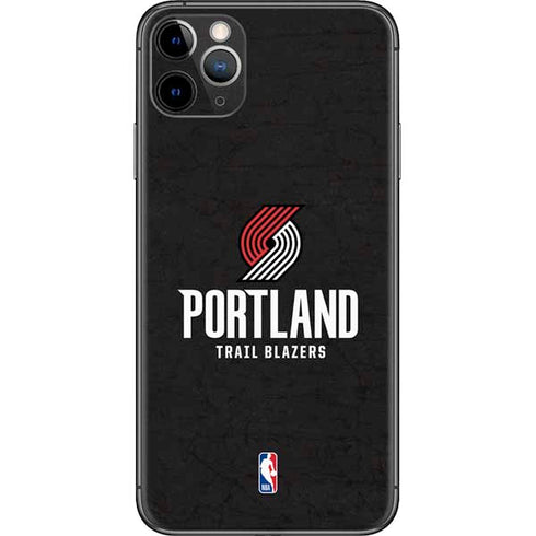 NBA Portland Trail Blazers Distressed iPhone 11 Pro Max Skin