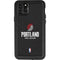 NBA Portland Trail Blazers Distressed iPhone 11 Pro Max Waterproof Case