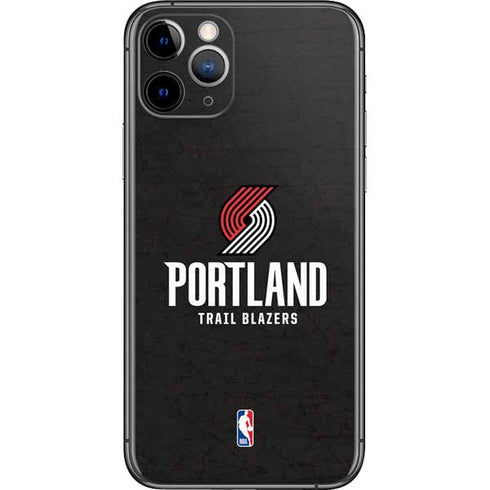 NBA Portland Trail Blazers Distressed iPhone 11 Pro Skin