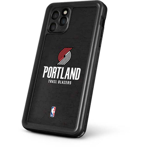 NBA Portland Trail Blazers Distressed iPhone 11 Pro Waterproof Case