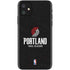 NBA Portland Trail Blazers Distressed iPhone 11 Skin