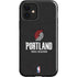 NBA Portland Trail Blazers Distressed iPhone 12 Impact Case