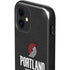 NBA Portland Trail Blazers Distressed iPhone 12 Impact Case