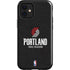 NBA Portland Trail Blazers Distressed iPhone 12 Mini Impact Case