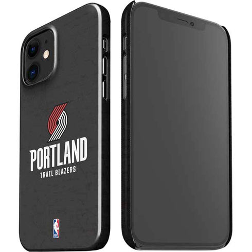 NBA Portland Trail Blazers Distressed iPhone 12 Mini Lite Case