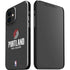 NBA Portland Trail Blazers Distressed iPhone 12 Mini Lite Case