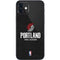 NBA Portland Trail Blazers Distressed iPhone 12 Mini Skin
