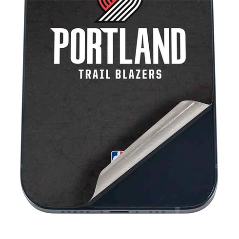 NBA Portland Trail Blazers Distressed iPhone 12 Mini Skin