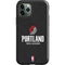 NBA Portland Trail Blazers Distressed iPhone 12 Pro Impact Case