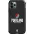 NBA Portland Trail Blazers Distressed iPhone 12 Pro Impact Case