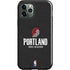 NBA Portland Trail Blazers Distressed iPhone 12 Pro Max Impact Case