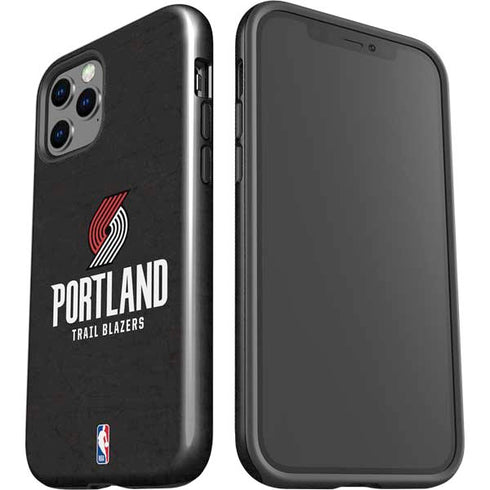 NBA Portland Trail Blazers Distressed iPhone 12 Pro Max Impact Case