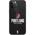 NBA Portland Trail Blazers Distressed iPhone 12 Pro Skin