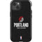 NBA Portland Trail Blazers Distressed iPhone 13 Impact Case