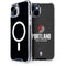 NBA Portland Trail Blazers Distressed iPhone 13 MagSafe Case